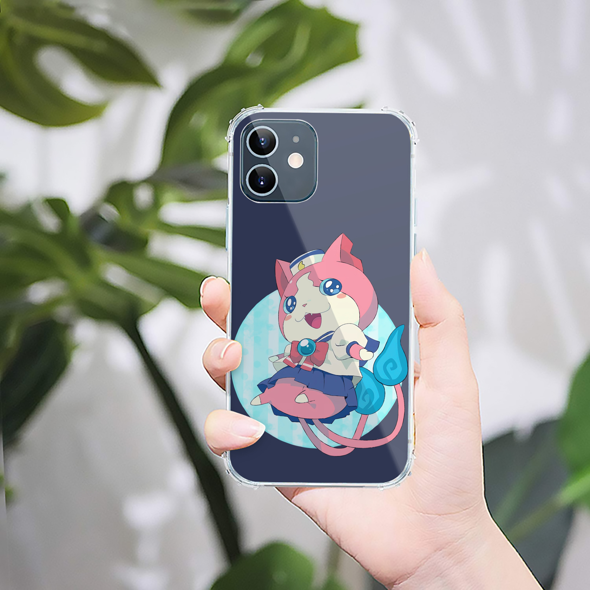 （画像用） 妖怪ウォッチ Yo-kai Watch 【iPhone 12シリーズ対応】透明スマホケース（クリアソフトケース）